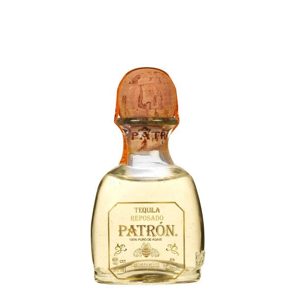 Patron Reposado Rested Tequila 5cl Miniature - The Tiny Tipple Drinks Company Limited