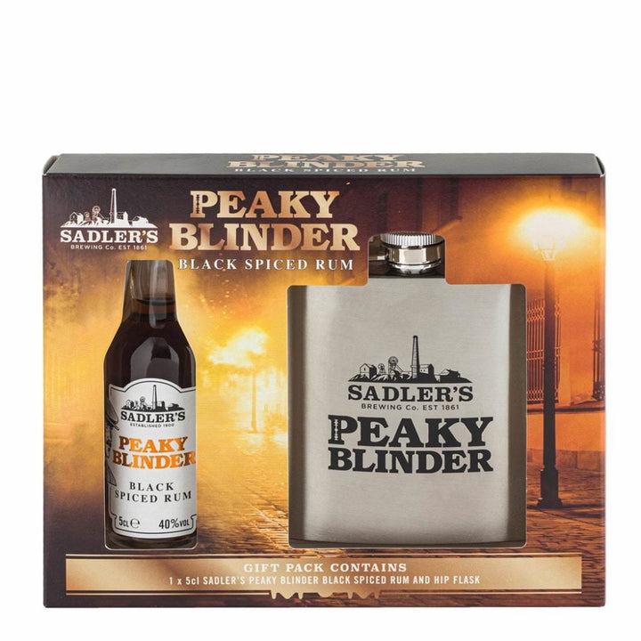 Peaky Blinder Black Spiced Rum 5cl Gift Set - The Tiny Tipple Drinks Company Limited