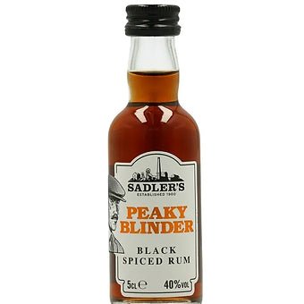 Peaky Blinders Black Spiced Rum 5cl - The Tiny Tipple Drinks Company Limited