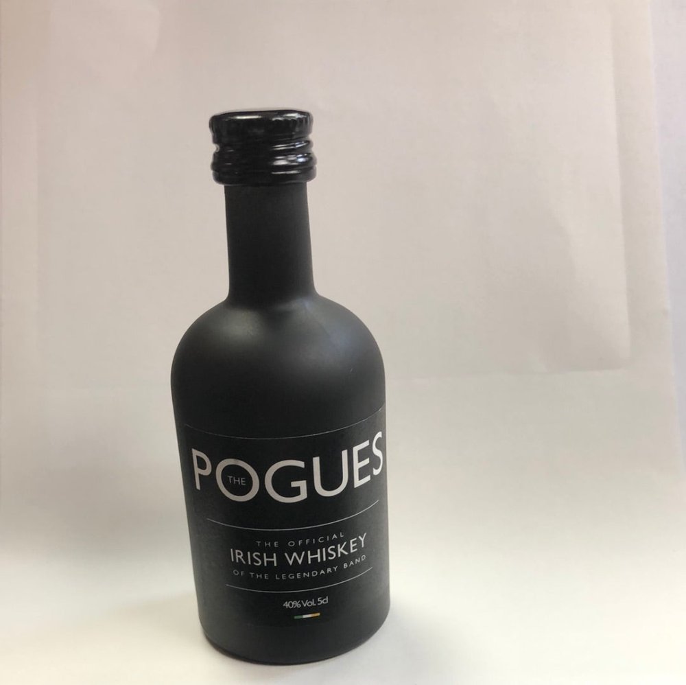 Pogues Irish Blended whiskey 5cl - The Tiny Tipple Drinks Company Limited