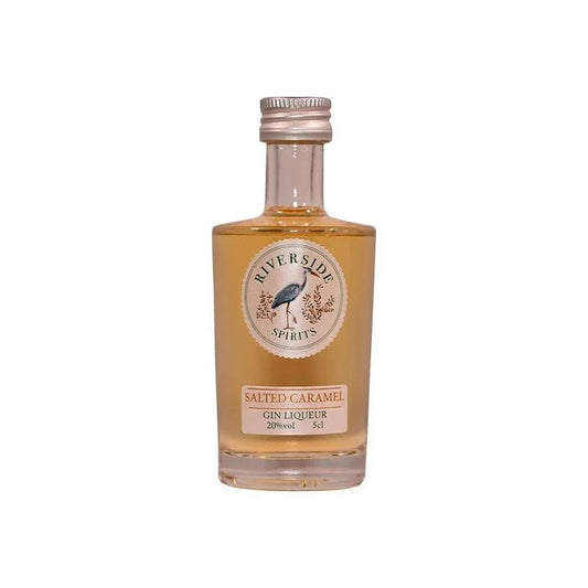 Riverside Salted Caramel Miniature 5cl - The Tiny Tipple Drinks Company Limited