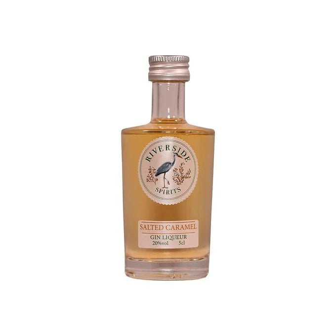 Riverside Salted Caramel Miniature 5cl - The Tiny Tipple Drinks Company Limited