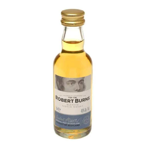 Robert Burns Whisky Miniature 5cl - The Tiny Tipple Drinks Company Limited