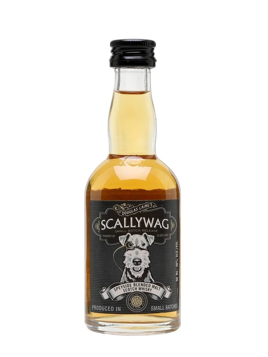 Scallywag Speyside Blended Malt Whisky Miniature 5cl - The Tiny Tipple Drinks Company Limited