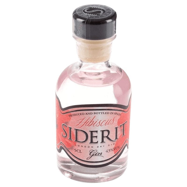 Siderit Hibiscus London Dry Miniature 5cl - The Tiny Tipple Drinks Company Limited