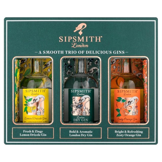 Sipsmith Trio Gift Pack 5cl - The Tiny Tipple Drinks Company Limited