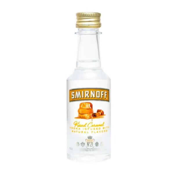 Smirnoff Kissed Caramel Miniature 5cl - The Tiny Tipple Drinks Company Limited
