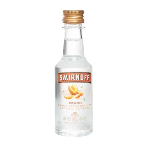 Smirnoff Peach Miniature 5cl - The Tiny Tipple Drinks Company Limited