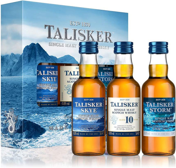 Talisker Gift Pack 3 x 5cl - The Tiny Tipple Drinks Company Limited