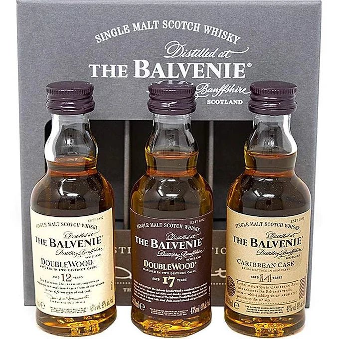 The Balvenie 5cl Trio Gift Pack - The Tiny Tipple Drinks Company Limited