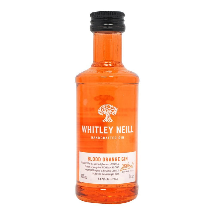 Whitley Neill Blood Orange Gin Miniature 5cl - The Tiny Tipple Drinks Company Limited