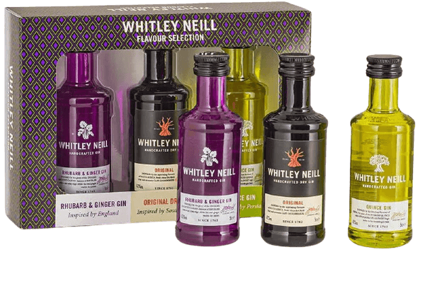 Whitley Neill Tasting Pack Gin Miniature 5cl - The Tiny Tipple Drinks Company Limited